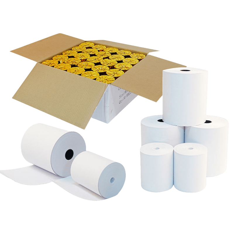 Thermal cash register paper rolls