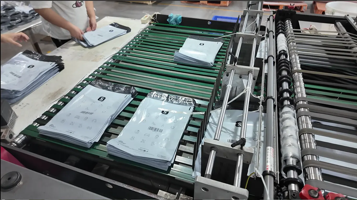 Express bag production line